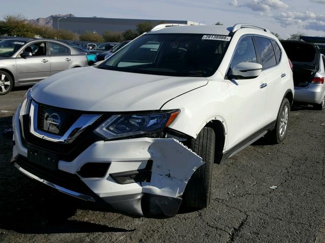 JN8AT2MT8HW153282 - 2017 NISSAN ROGUE S WHITE photo 2