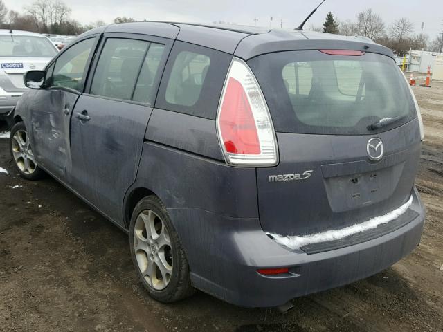 JM1CR2WL3A0386320 - 2010 MAZDA 5 GRAY photo 3