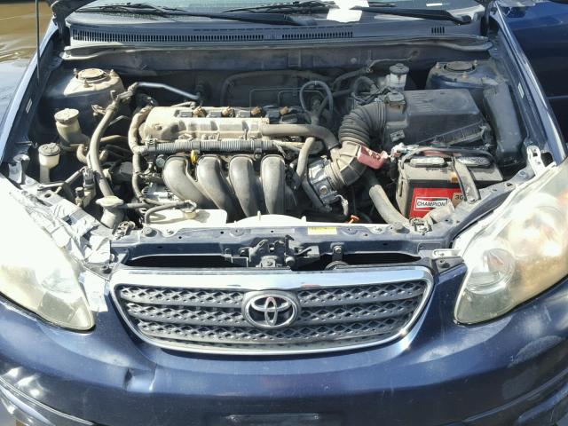 1NXBR30E66Z616522 - 2006 TOYOTA COROLLA CE BLUE photo 7