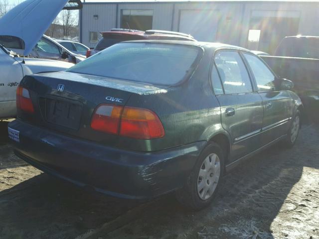 2HGEJ6614XH513412 - 1999 HONDA CIVIC BASE GREEN photo 4