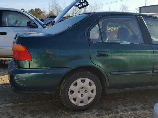 2HGEJ6614XH513412 - 1999 HONDA CIVIC BASE GREEN photo 9