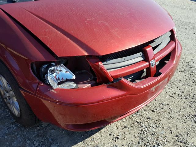 1D4GP24R76B617457 - 2006 DODGE GRAND CARA MAROON photo 9