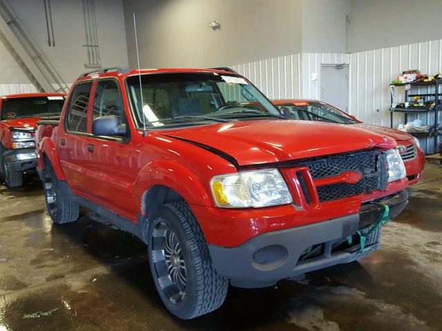 1FMZU77K45UB31892 - 2005 FORD EXPLORER S RED photo 1