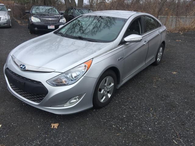 KMHEC4A45BA007038 - 2011 HYUNDAI SONATA HYB SILVER photo 1