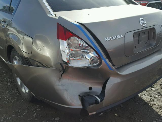 1N4BA41E27C804533 - 2007 NISSAN MAXIMA SE TAN photo 9