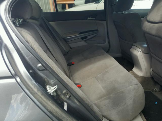 1HGCP36718A024801 - 2008 HONDA ACCORD EX CHARCOAL photo 6