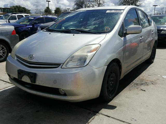 JTDKB20U353004129 - 2005 TOYOTA PRIUS SILVER photo 2