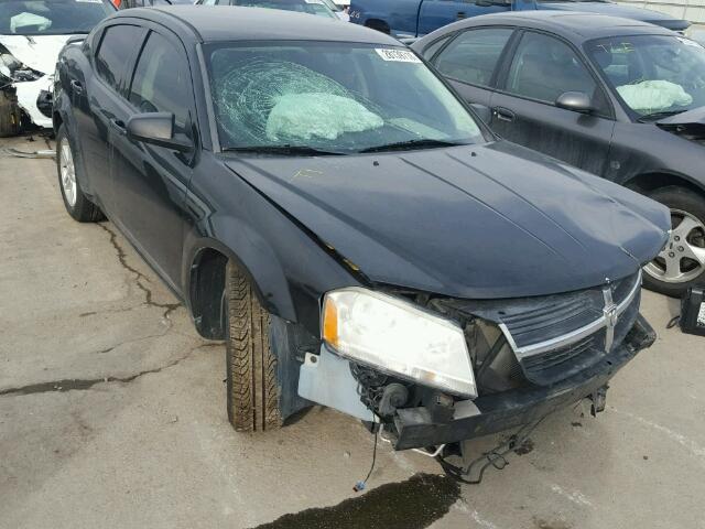 1B3LC56B39N522746 - 2009 DODGE AVENGER SX BLACK photo 1