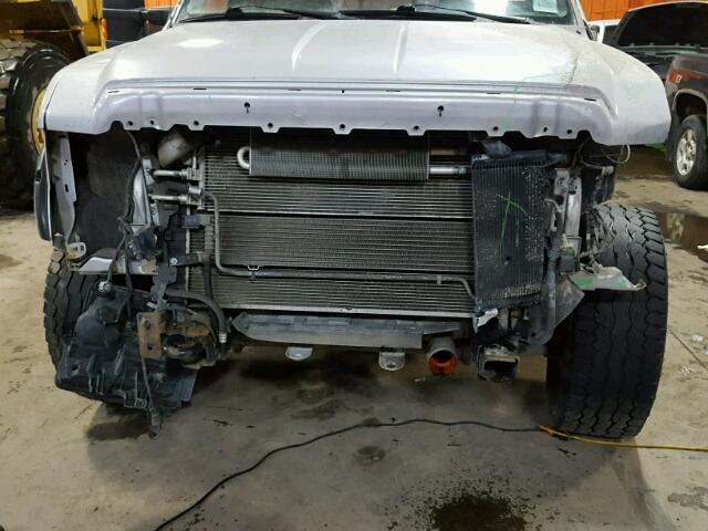 1FTWW31R68ED97204 - 2008 FORD F350 SRW S SILVER photo 9