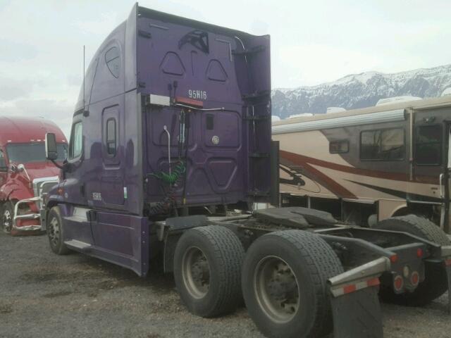 1FUJGLDR2DSBS2309 - 2013 FREIGHTLINER CASCADIA PURPLE photo 3