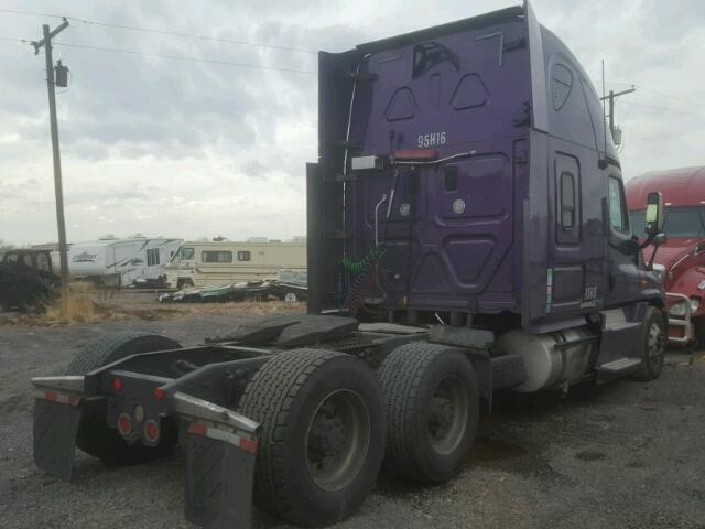 1FUJGLDR2DSBS2309 - 2013 FREIGHTLINER CASCADIA PURPLE photo 4