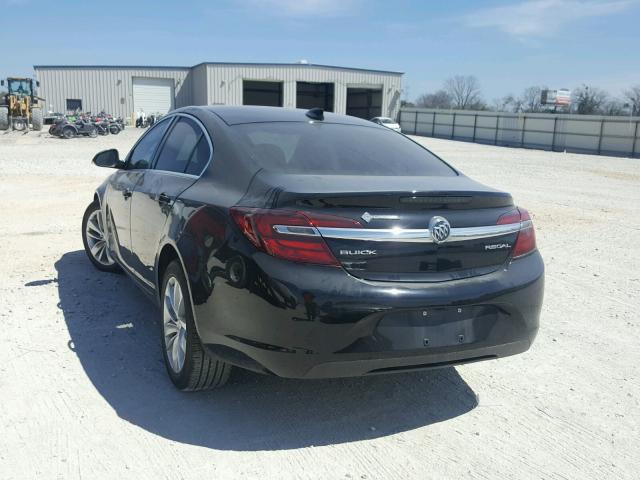 2G4G25EK3F9294634 - 2015 BUICK REGAL 1SV BLACK photo 3