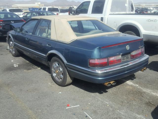 1G6KS53B6NU824150 - 1992 CADILLAC SEVILLE GREEN photo 3