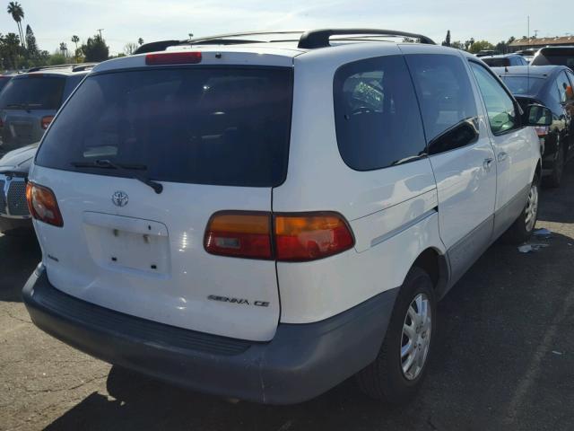 4T3ZF19C5XU148613 - 1999 TOYOTA SIENNA CE WHITE photo 4