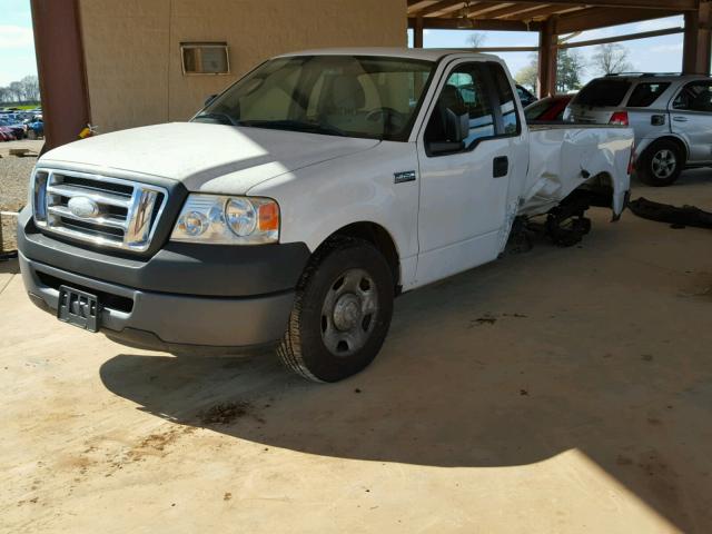 1FTRF12228KE95912 - 2008 FORD F150 WHITE photo 2