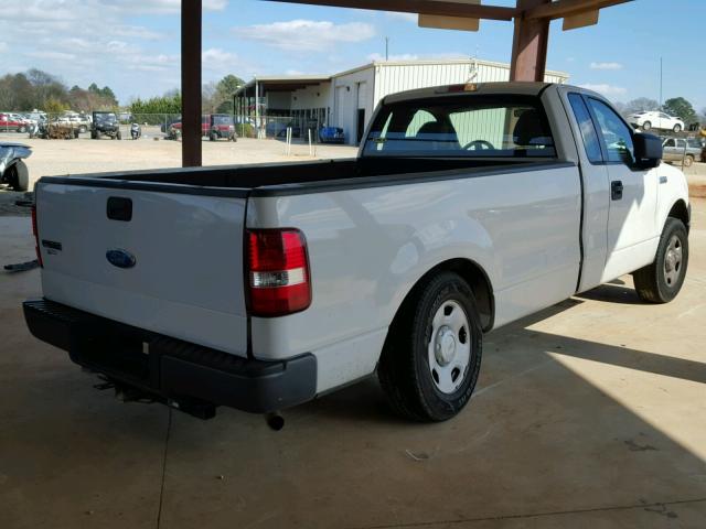 1FTRF12228KE95912 - 2008 FORD F150 WHITE photo 4