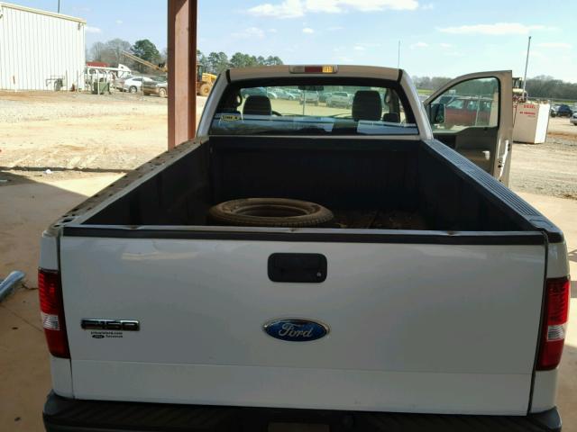 1FTRF12228KE95912 - 2008 FORD F150 WHITE photo 6