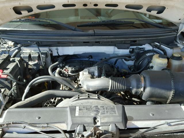 1FTRF12228KE95912 - 2008 FORD F150 WHITE photo 7