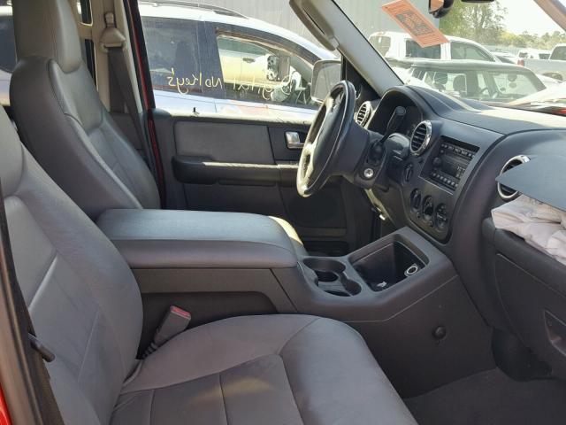 1FMPU16L63LB77936 - 2003 FORD EXPEDITION 红色 照片 5