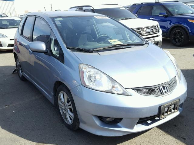 JHMGE8H57BC007722 - 2011 HONDA FIT SPORT BLUE photo 1