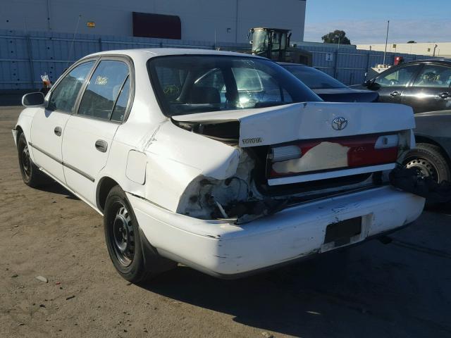 1NXBB02E8TZ368186 - 1996 TOYOTA COROLLA DX WHITE photo 3