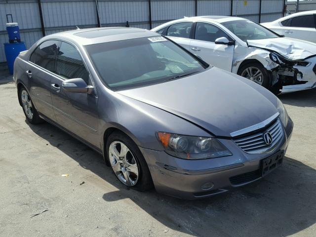 JH4KB16575C005552 - 2005 ACURA RL ნაცრისფერი ფოტო 1