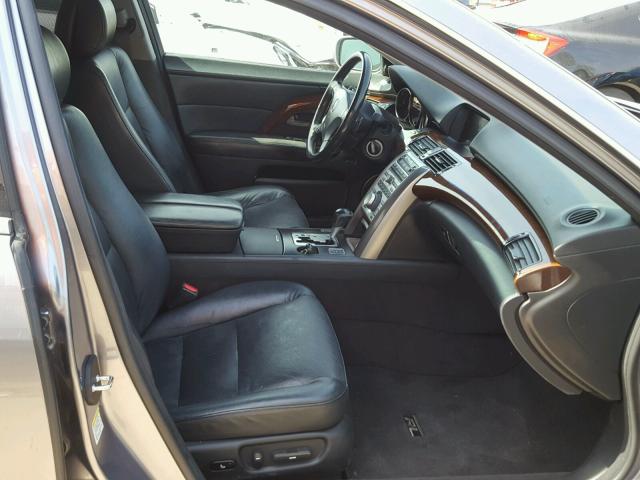 JH4KB16575C005552 - 2005 ACURA RL ნაცრისფერი ფოტო 5