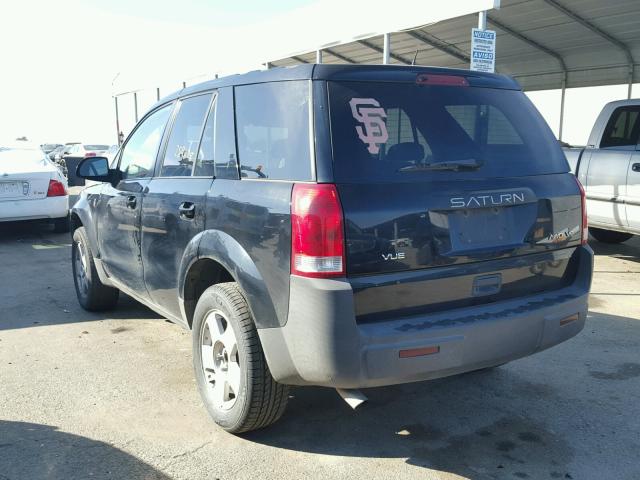 5GZCZ63455S870731 - 2005 SATURN VUE BLACK photo 3