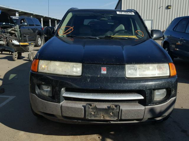 5GZCZ63455S870731 - 2005 SATURN VUE BLACK photo 9