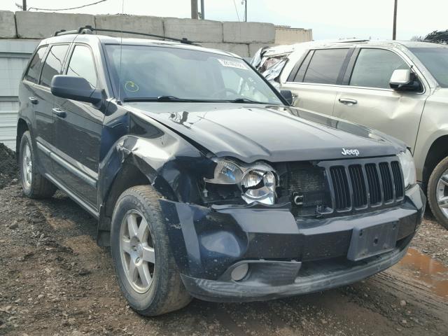 1J8GR48K68C123046 - 2008 JEEP GRAND CHER BLACK photo 1