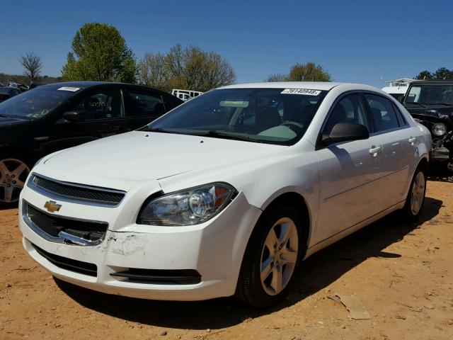 1G1ZB5E03CF188059 - 2012 CHEVROLET MALIBU LS WHITE photo 2