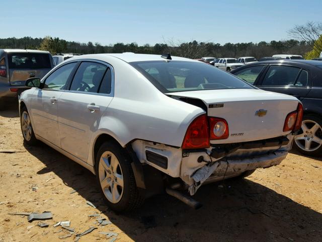 1G1ZB5E03CF188059 - 2012 CHEVROLET MALIBU LS თეთრი ფოტო 3