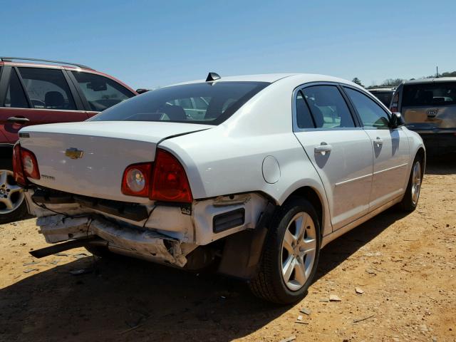 1G1ZB5E03CF188059 - 2012 CHEVROLET MALIBU LS WHITE photo 4