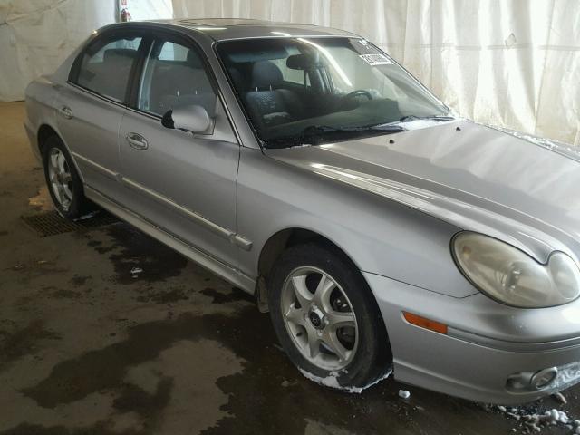 KMHWF35H05A210782 - 2005 HYUNDAI SONATA GLS SILVER photo 9