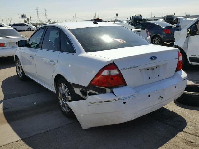 1FAHP24197G123493 - 2007 FORD FIVE HUNDR WHITE photo 3