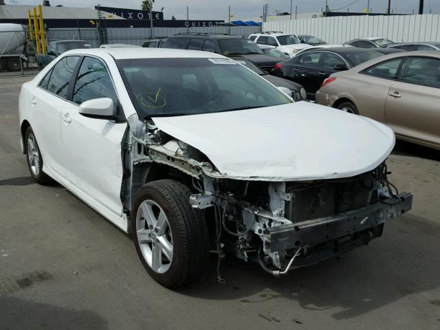 4T1BF1FK9DU647951 - 2013 TOYOTA CAMRY L WHITE photo 1