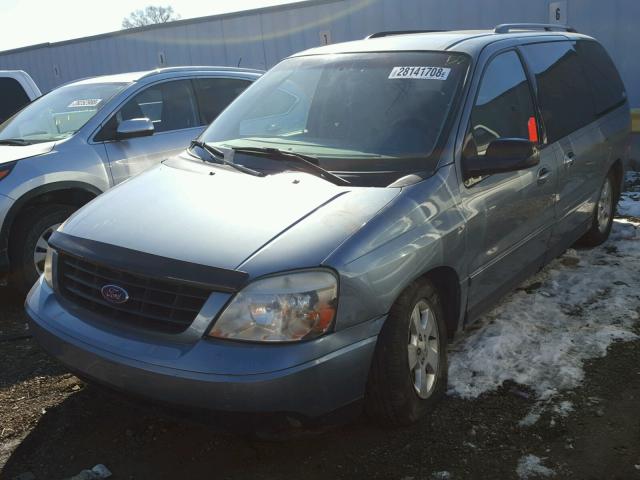 2FMZA57654BA48850 - 2004 FORD FREESTAR S BLUE photo 2