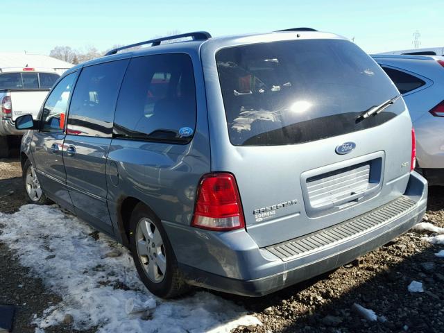 2FMZA57654BA48850 - 2004 FORD FREESTAR S BLUE photo 3