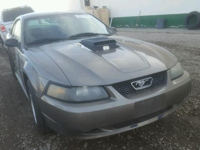 1FAFP40402F105269 - 2002 FORD MUSTANG GRAY photo 1