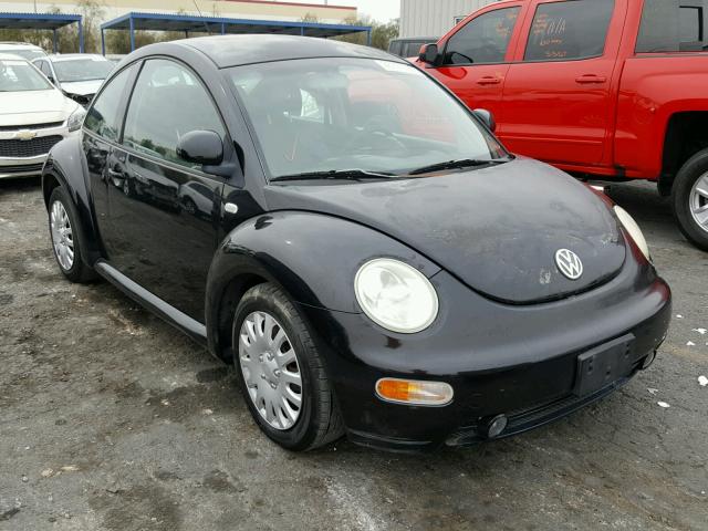 3VWCC21C2XM473072 - 1999 VOLKSWAGEN NEW BEETLE BLACK photo 1