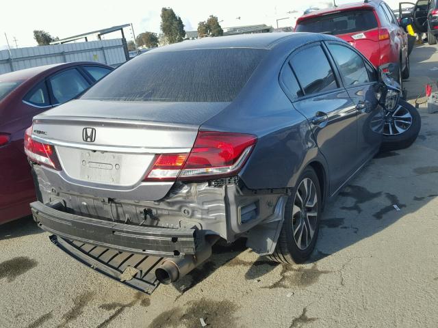 19XFB2F8XEE242810 - 2014 HONDA CIVIC EX GRAY photo 4