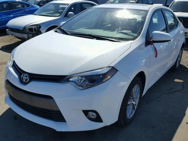 5YFBURHE4FP225280 - 2015 TOYOTA COROLLA L WHITE photo 2