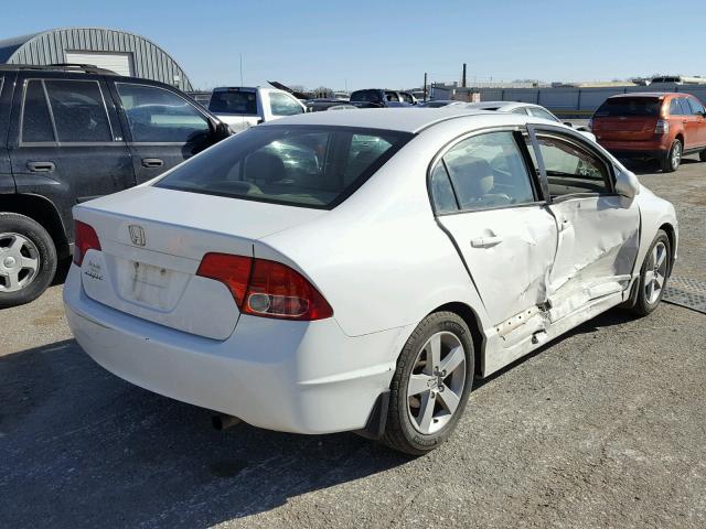 2HGFA169X8H522100 - 2008 HONDA CIVIC EXL 白色 照片 4