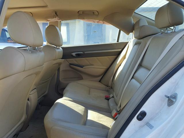 2HGFA169X8H522100 - 2008 HONDA CIVIC EXL 白色 照片 6