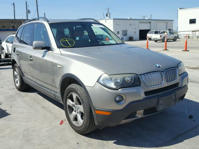 WBXPC93427WF25003 - 2007 BMW X3 3.0SI BEIGE photo 1