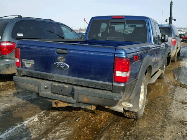 1FTZR45EX8PA71444 - 2008 FORD RANGER SUP BLUE photo 4