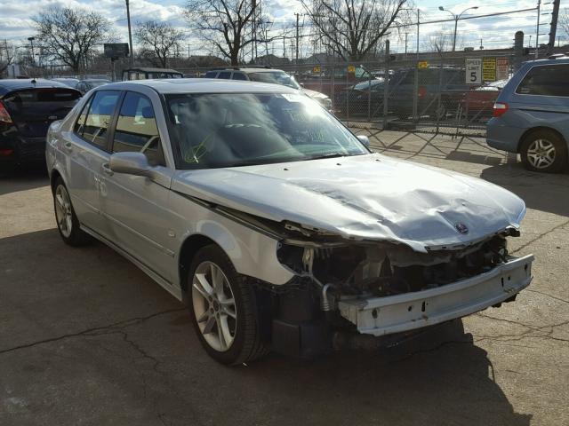 YS3ED49G683506212 - 2008 SAAB 9-5 2.3T SILVER photo 1