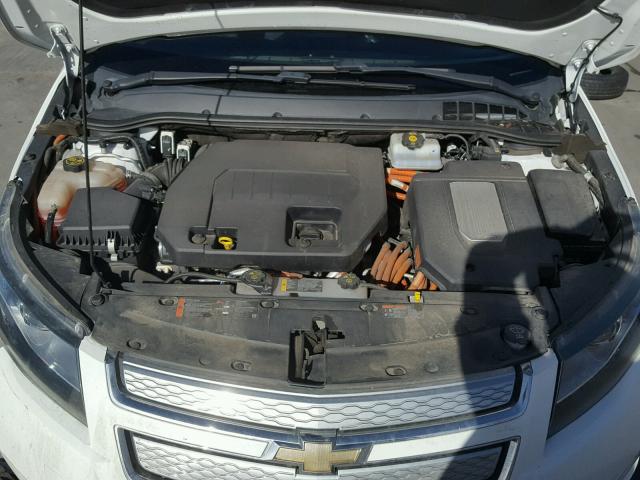 1G1RA6E42CU119421 - 2012 CHEVROLET VOLT WHITE photo 7