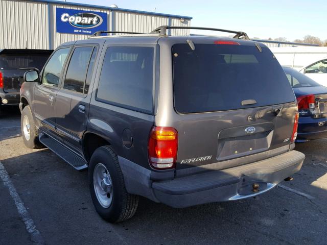 1FMZU34EXXZA71288 - 1999 FORD EXPLORER GRAY photo 3