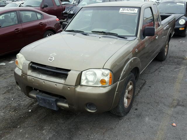 1N6DD26S92C349859 - 2002 NISSAN FRONTIER K BROWN photo 2